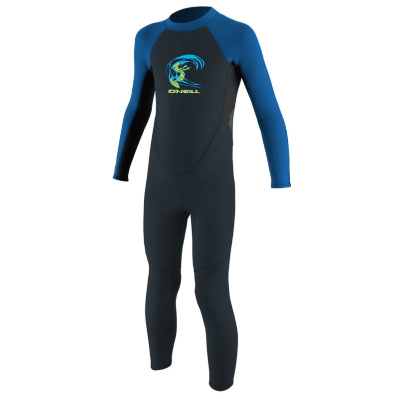 O'Neill Toddler Reactor-2 2mm BZ Full Wetsuit in Slate/Black/Ocean