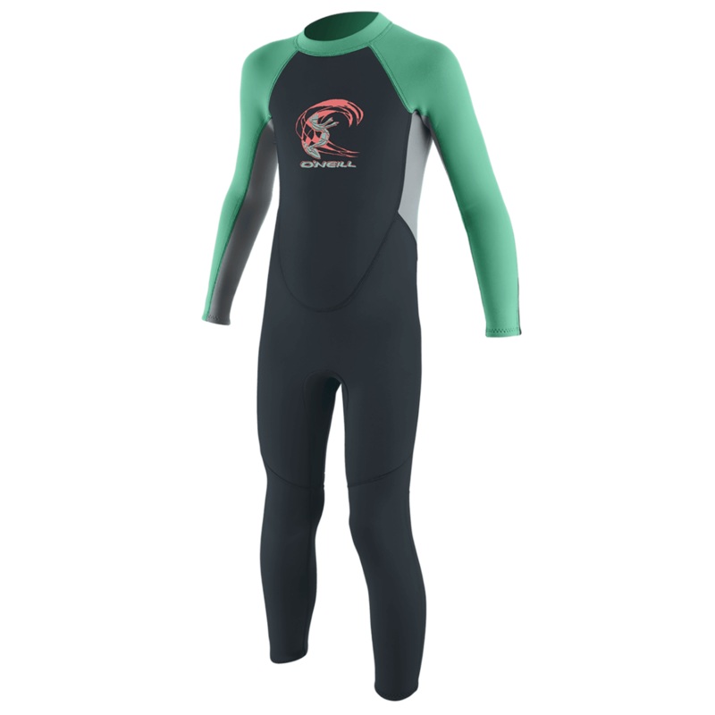 O'Neill Toddler Reactor-2 2mm BZ Full Wetsuit in Slate/Cool Grey/Seaglass