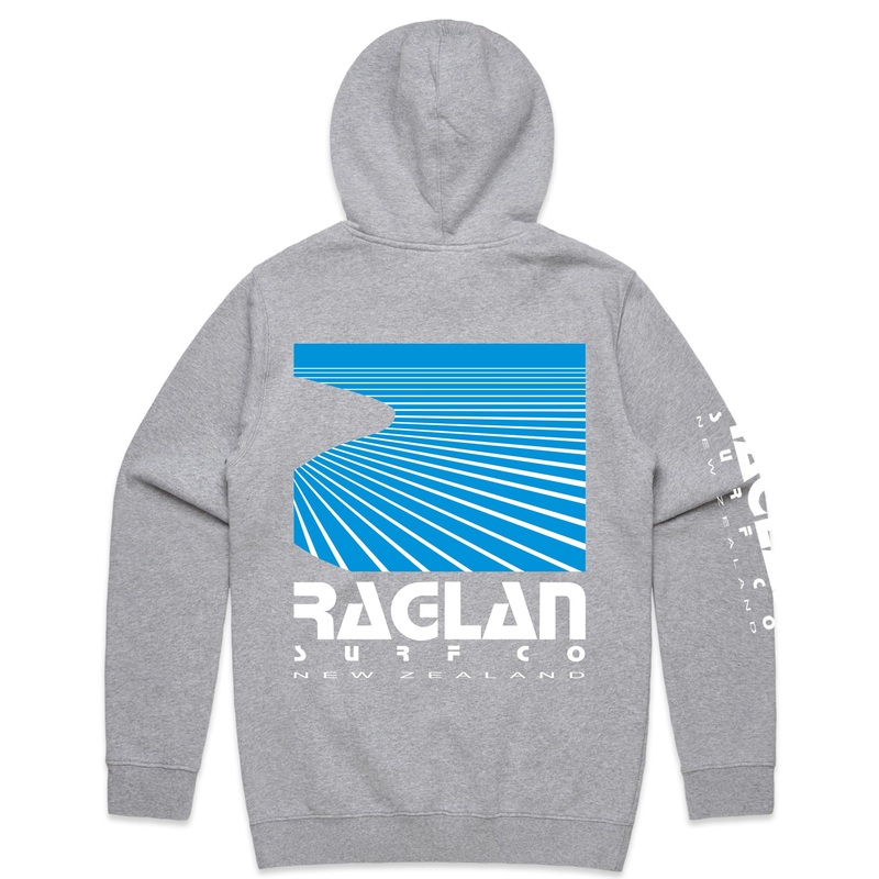 Raglan Surf Co Block Pullover Hood
