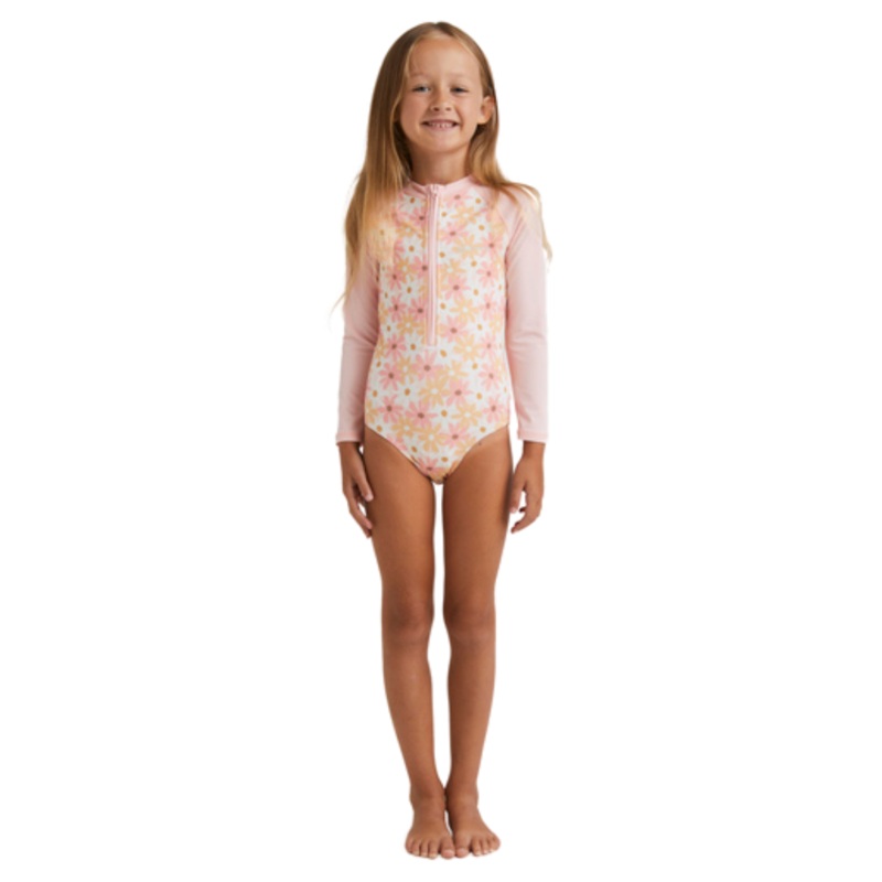 Billabong Little Daisy Toddlers Onepiece Sunshirt