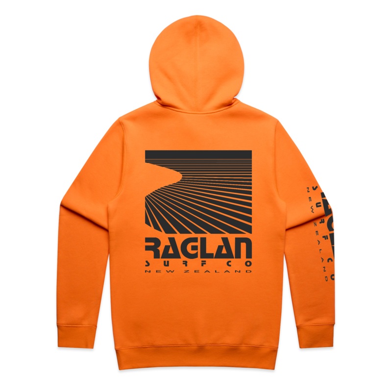 Raglan Surf Co Block Fluro Pullover Hood