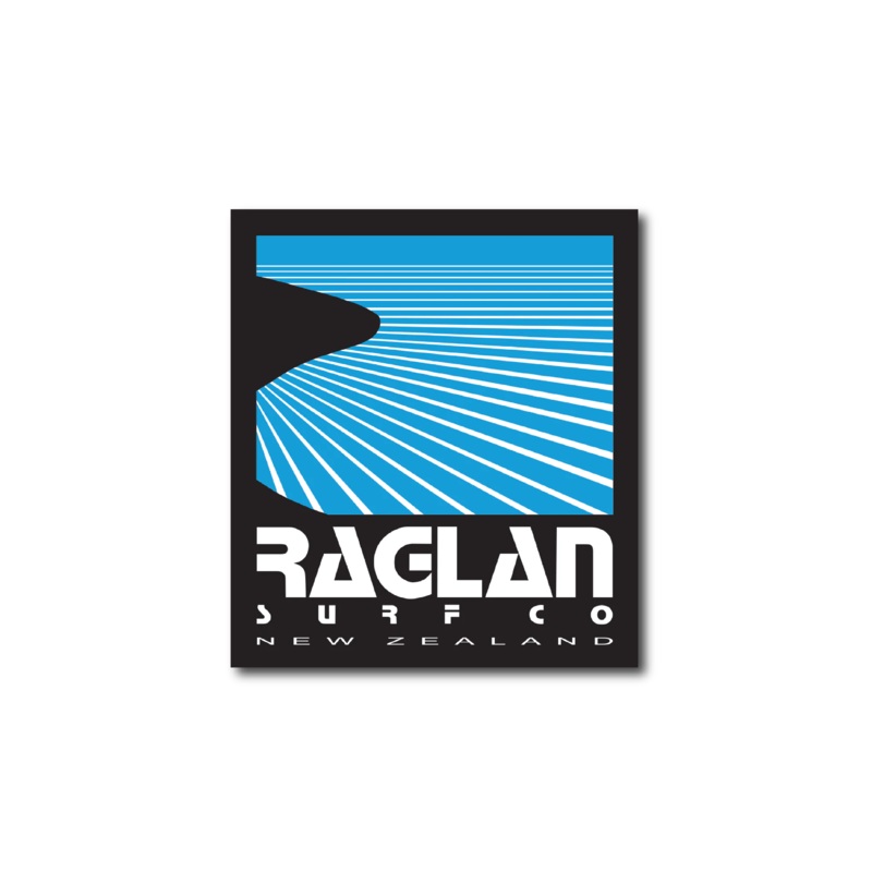 Raglan Surf Co Block Fridge Magnet