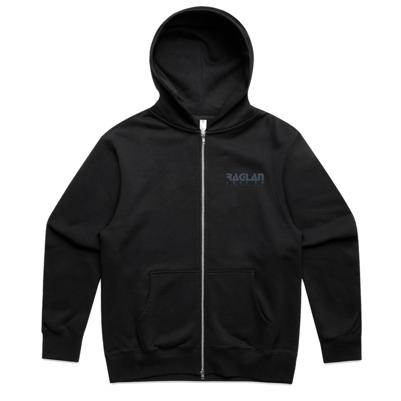 Raglan Surf Co Block Mono Heavy Zip Hood