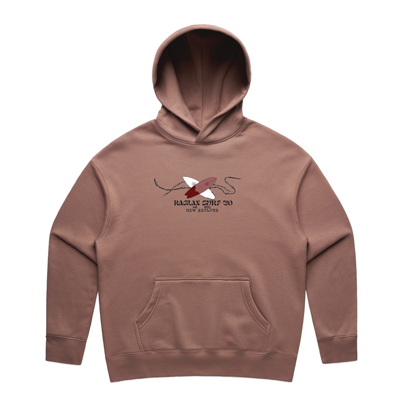 Raglan Surf Co x Lucy Collab Womens Pullover Hood