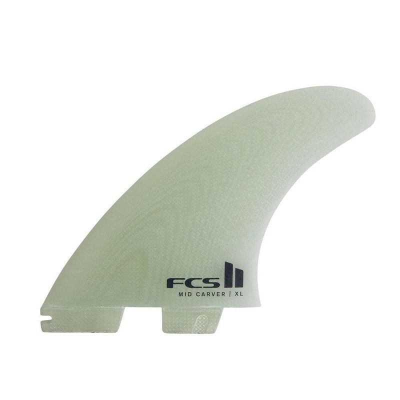FCS Fins Mid Carver PG Xlarge Clear