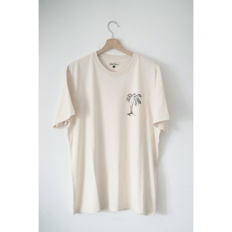 Nick Turner Organic cotton palm tree t-shirt