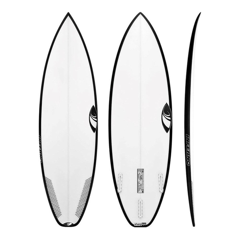 INFERNO 72 5'11" x 19 1/2" X  2 1/2" - 29.30L, Squash, 3x  Futures Fin Boxes, PU - ID:964994