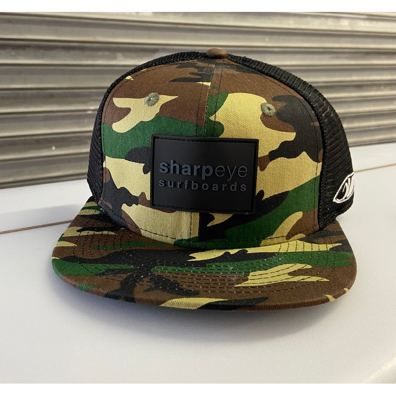 Sharp Eye Camo Trucker Hat