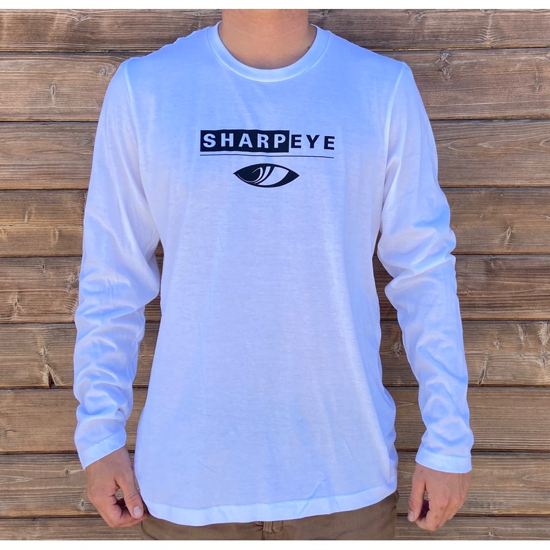 Sharp Eye Formula Long Sleeve Tee White