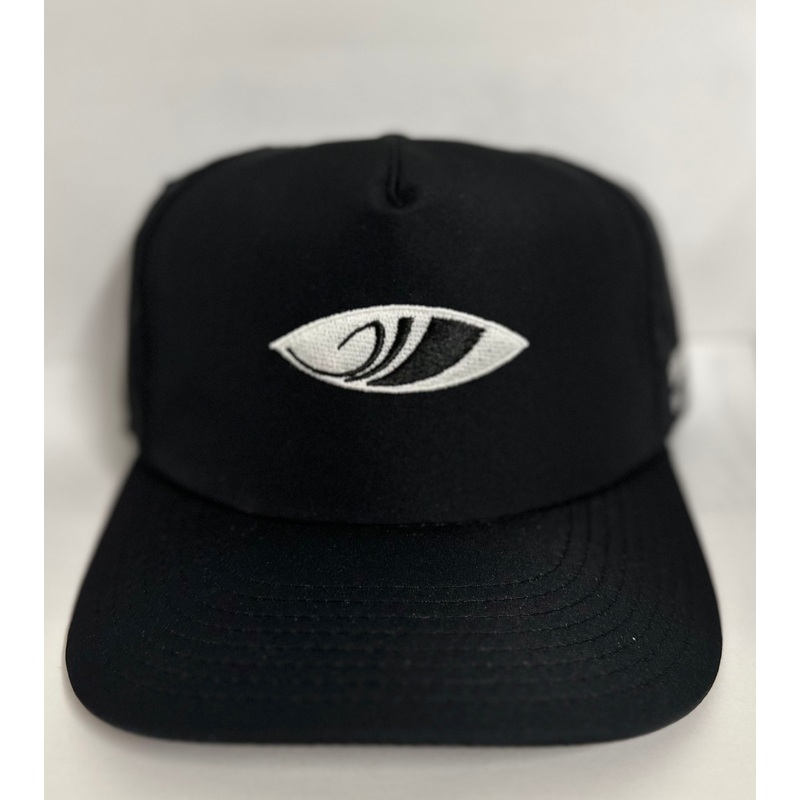 Sharp Eye Active Mesh Embroidered Logo Black