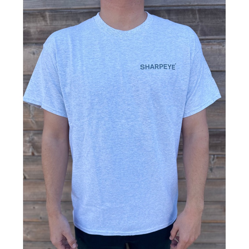 Sharp Eye Logo Tee Ash