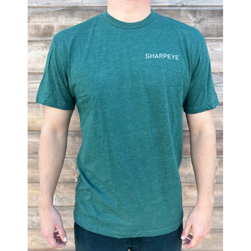 Sharp Eye Logo Tee Green