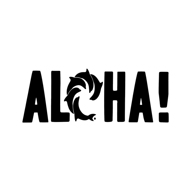 Aloha Decal