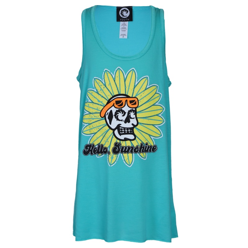 Hello Sunshine Youth Girls Tank Top