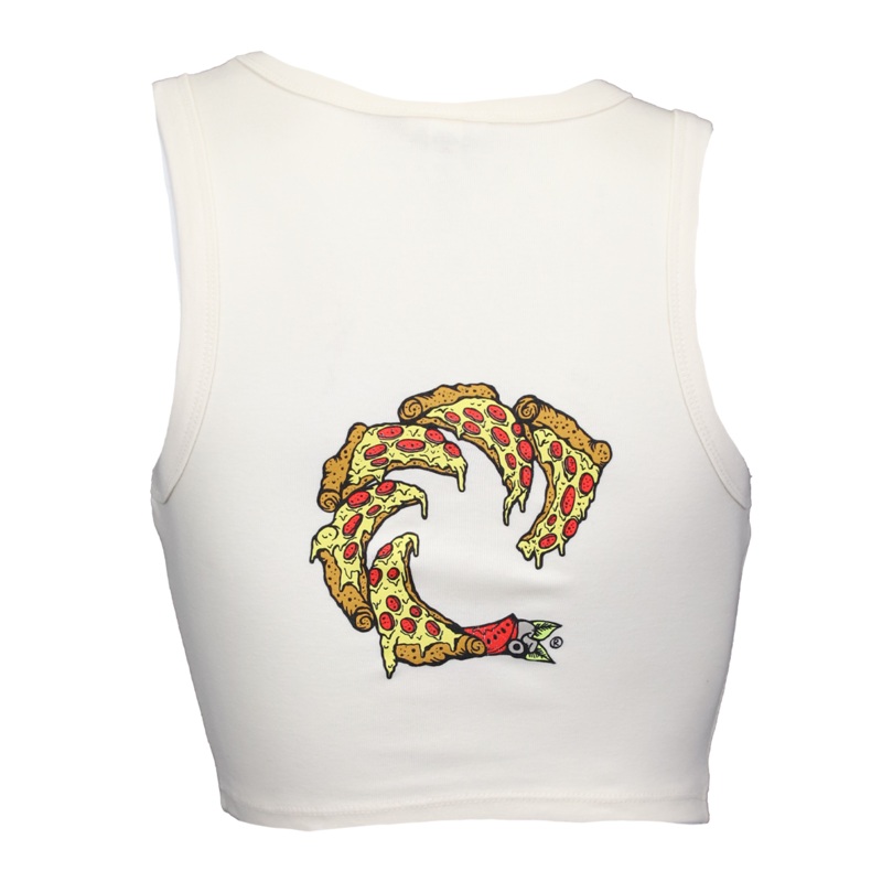 Hot & Tasty Ladies Crop Tank Top