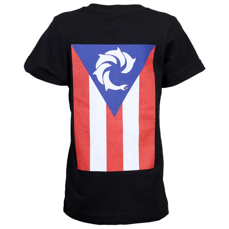 PR Vert Flag Youth S/S T-Shirt