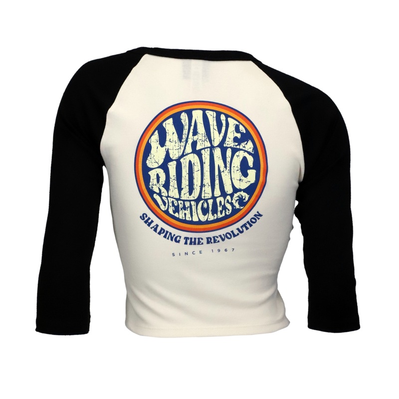 Shaping the Revolution Ladies Raglan Crop T-Shirt