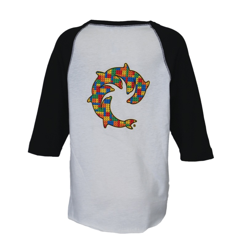 Blocks Youth Raglan L/S T-Shirt