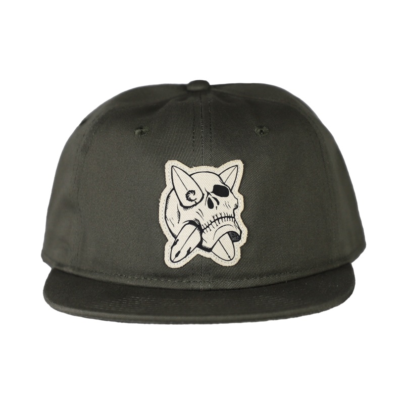 Board Skull Snapback Hat