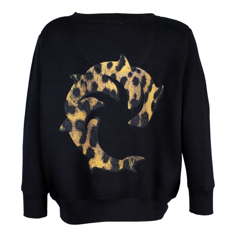 Cheetah Baby Toddler Crew Sweatshirt