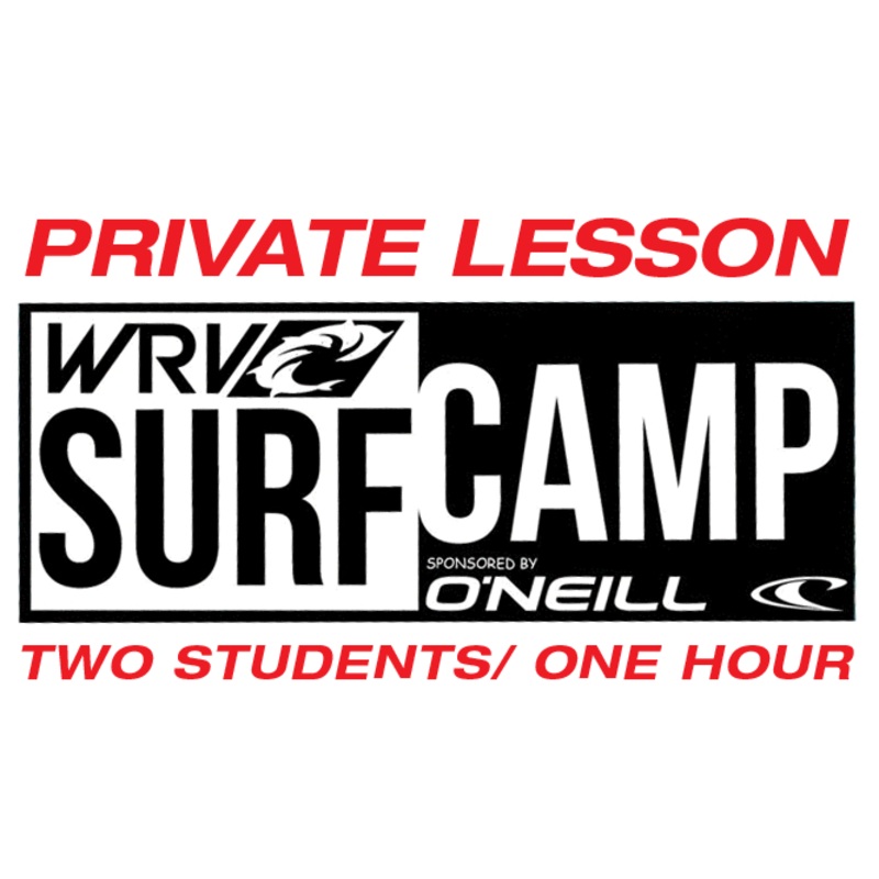 PRIVATE SURF LESSON: 2 STUDENTS, 1 HOUR