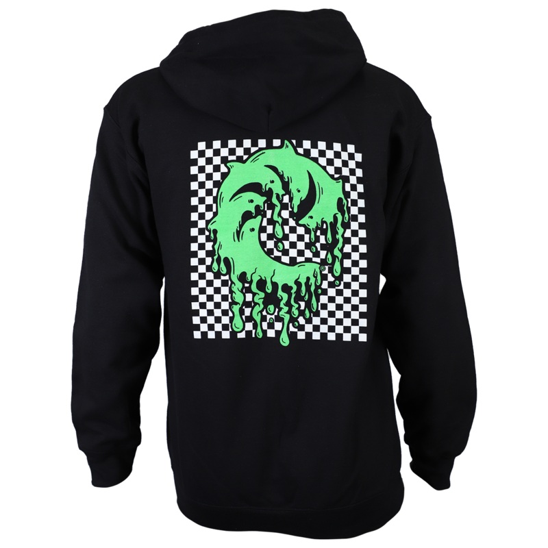Slime Box Zip Hooded Sweatshirt