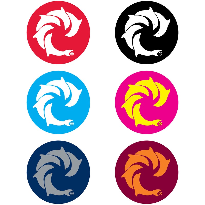 Solid 3" Vinyl Decal