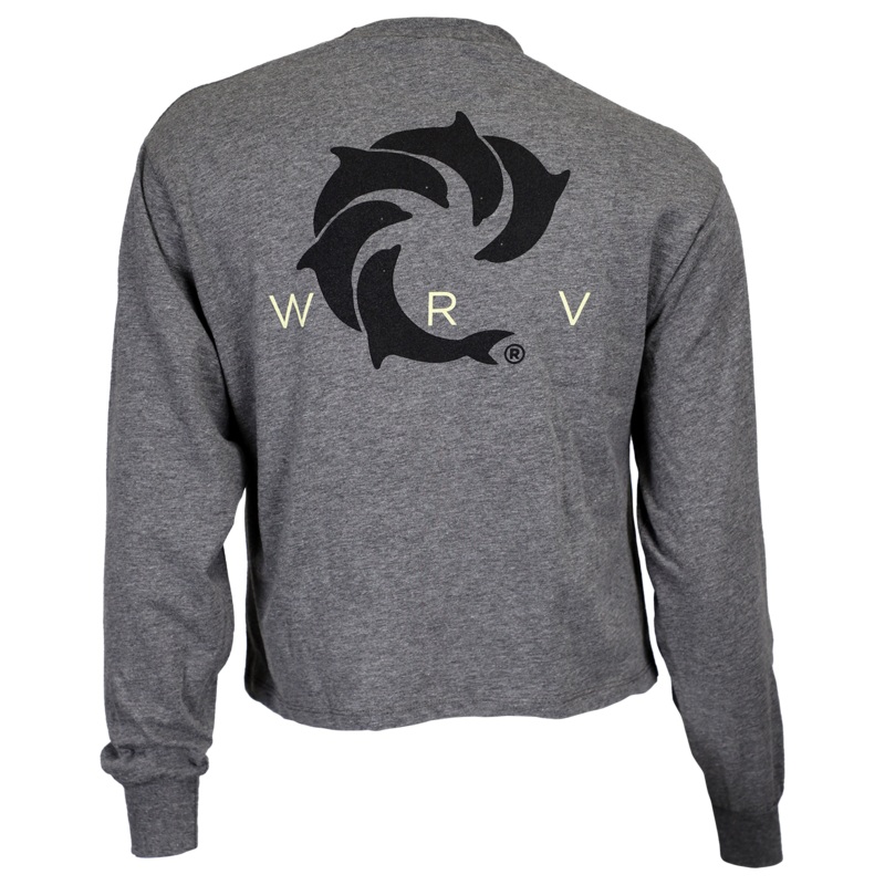 Spaced Ladies Crop L/S T-Shirt