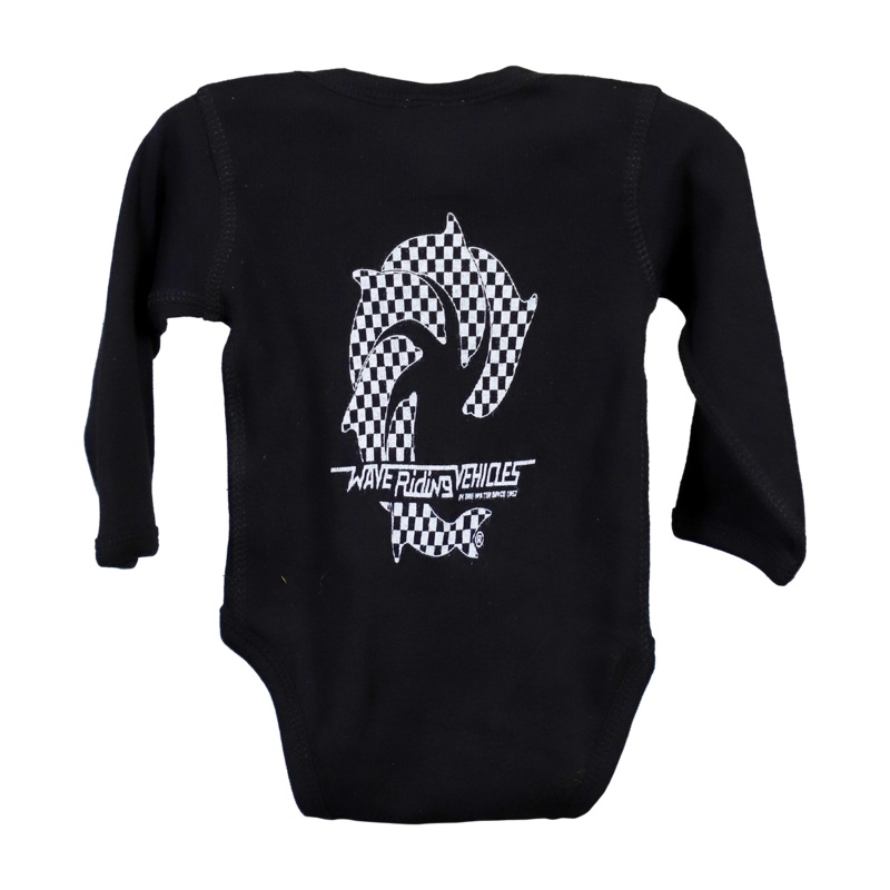 Checker Infant L/S Onesie