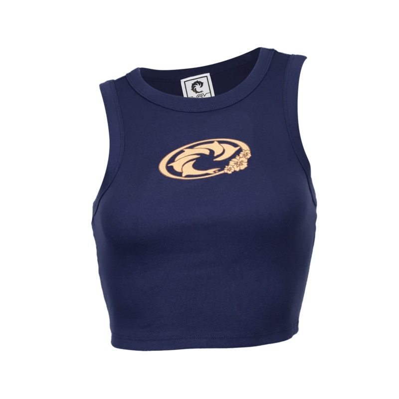 Gidget Ladies Crop Tank Top