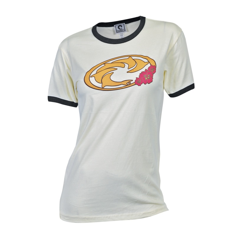 Gidget Ladies S/S Ringer T-Shirt