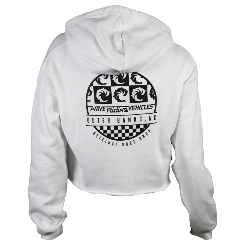 OBX Wall Ladies Crop P/O Hooded Sweatshirt