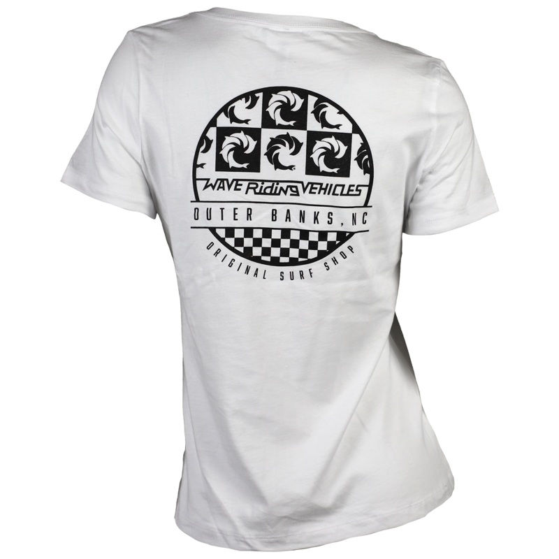 OBX Wall Ladies V-Neck S/S T-Shirt