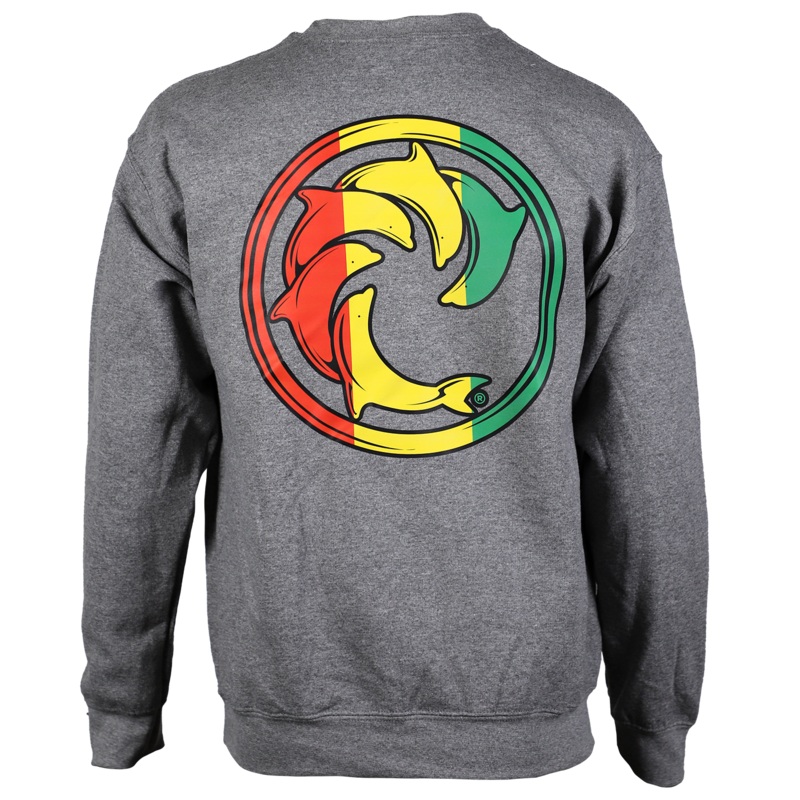 Rasta Highlight Crew Sweatshirt