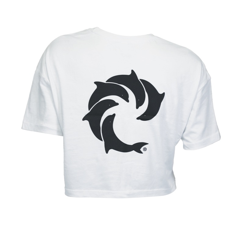 Solid Ladies Crop S/S T-Shirt