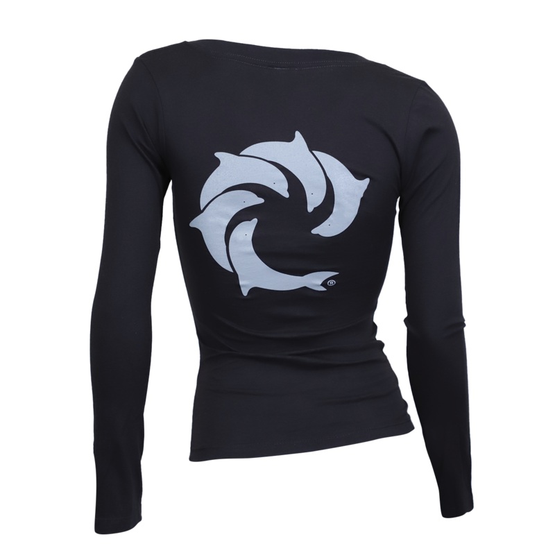 Solid Ladies L/S T-Shirt
