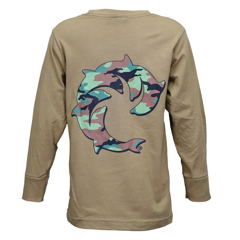 Camo Solid Youth L/S T-Shirt
