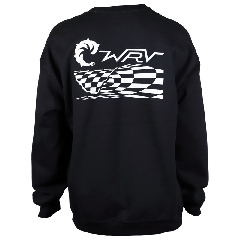 Checker Wave Crew Sweatshirt