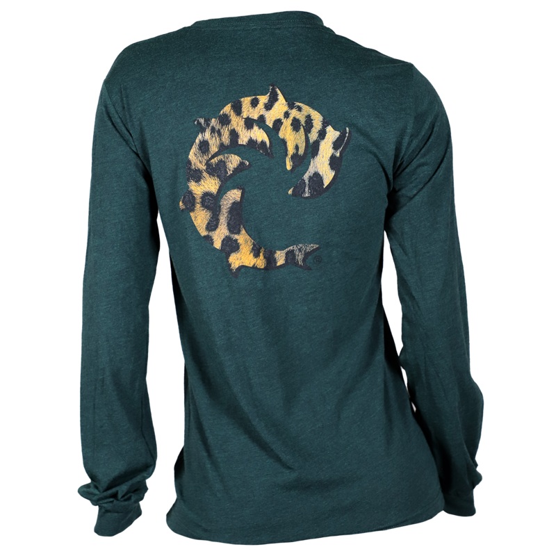 Cheetah Baby Ladies L/S T-Shirt