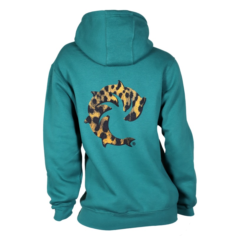 Cheetah Baby Ladies P/O Hooded Sweatshirt