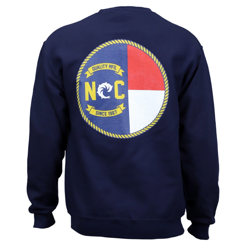 NC Flag Crew Sweatshirt