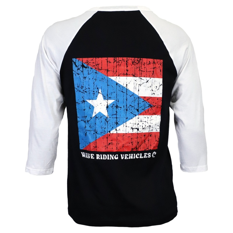 PR Square Flag L/S Raglan T-Shirt