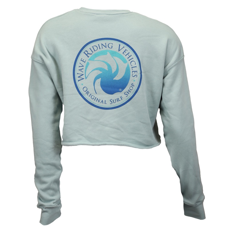 The Shop Ladies Crop Crew Sweatshirt