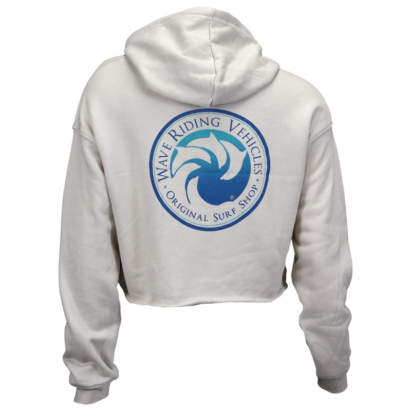The Shop Ladies Crop P/O Hooded Sweatshirt