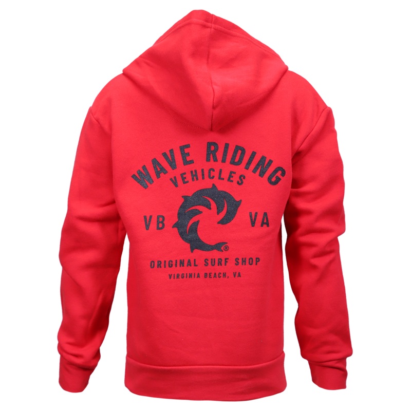 VB Surf Shop Youth Zip Hooded Sweatshirt