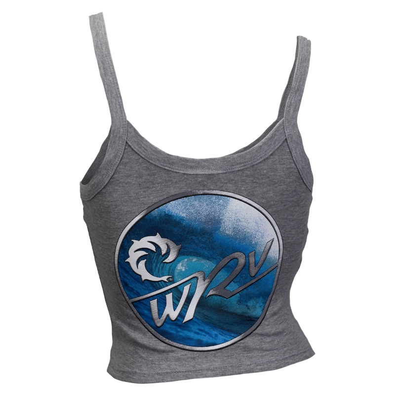 Afternoon Delight Ladies Crop Tank Top
