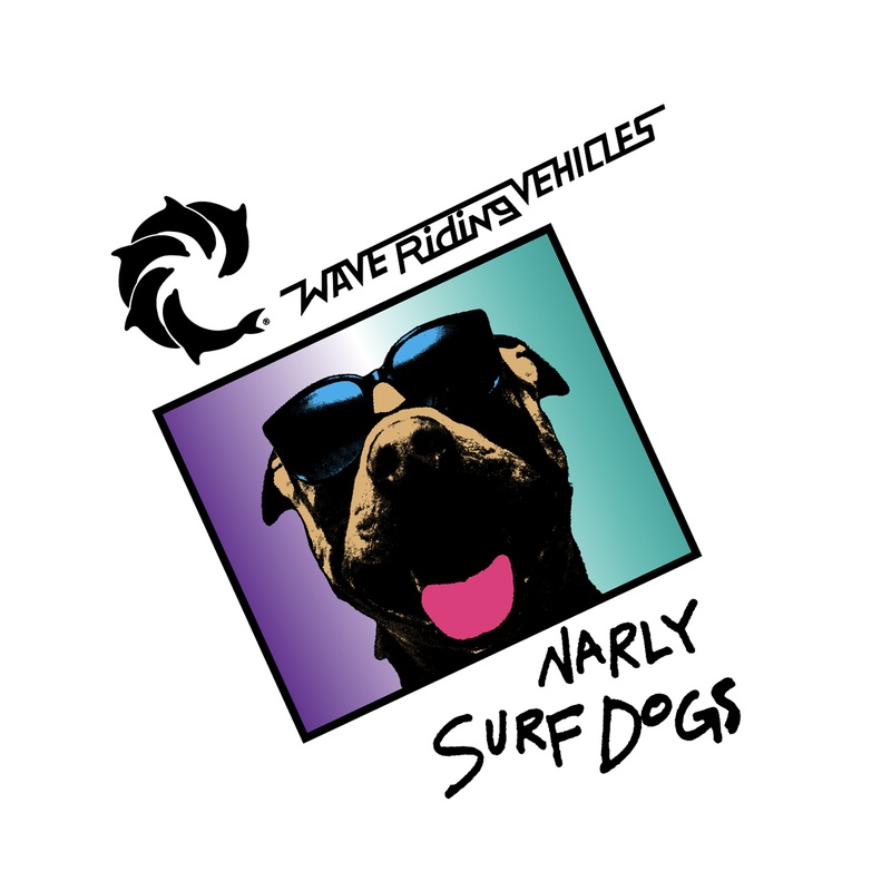 Narly Dog Decal