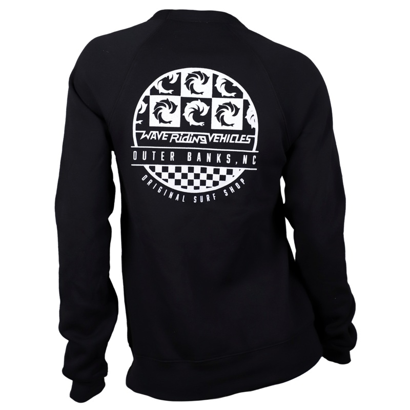OBX Wall Ladies Crew Sweatshirt