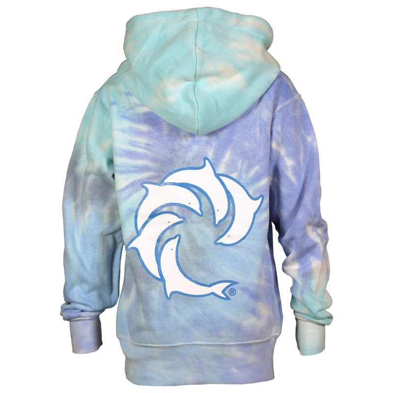 Pinline Youth Tie Dye P/O Hooded Sweatshirt