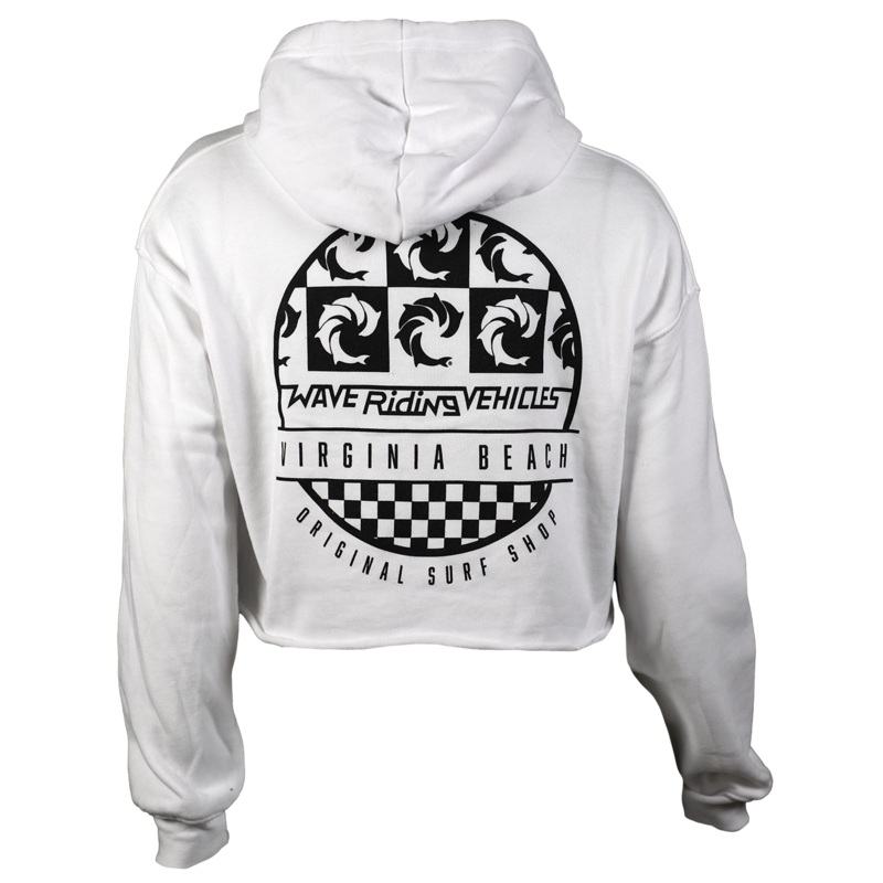 VB Wall Ladies Crop P/O Hooded Sweatshirt